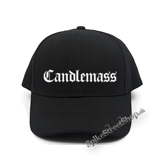 CANDLEMASS - Logo - čierna šiltovka (-30%=AKCIA)