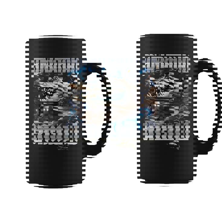 Hrnček BOMBARDINO CROCODILO - čierny