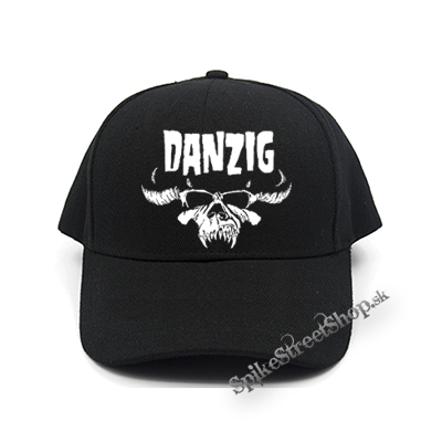 DANZIG - Logo Skull - čierna šiltovka (-30%=AKCIA)