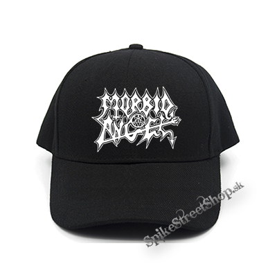 MORBID ANGEL - Logo White - čierna šiltovka (-30%=AKCIA)