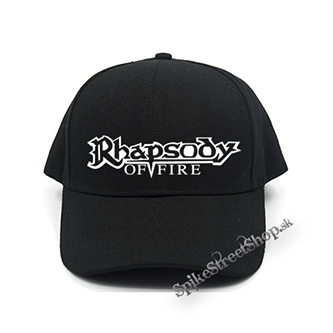 RHAPSODY OF FIRE - Logo - čierna šiltovka (-30%=AKCIA)