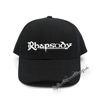 RHAPSODY - Logo - čierna šiltovka (-30%=AKCIA)
