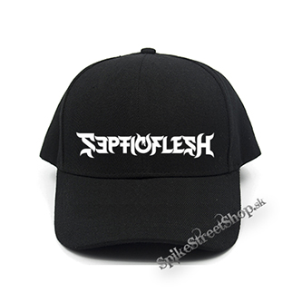 SEPTIC FLESH - Logo - čierna šiltovka (-30%=AKCIA)