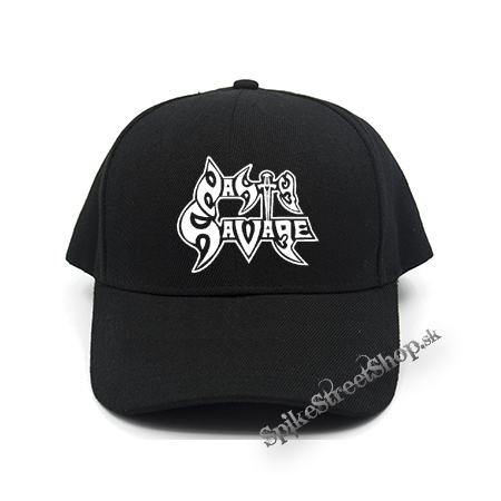 NASTY SAVAGE - Logo - čierna šiltovka (-30%=AKCIA)