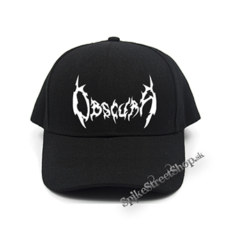 OBSCURA - Logo - čierna šiltovka (-30%=AKCIA)