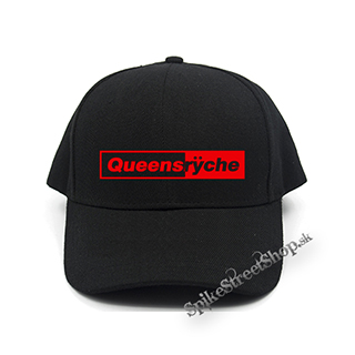 QUEENSRYCHE - Logo Red - čierna šiltovka (-30%=AKCIA)