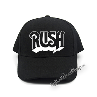 RUSH - Logo White White Hardrock Legend - čierna šiltovka (-30%=AKCIA)