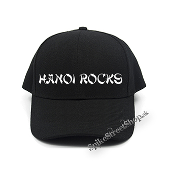 HANOI ROCKS - Logo - čierna šiltovka (-30%=AKCIA)