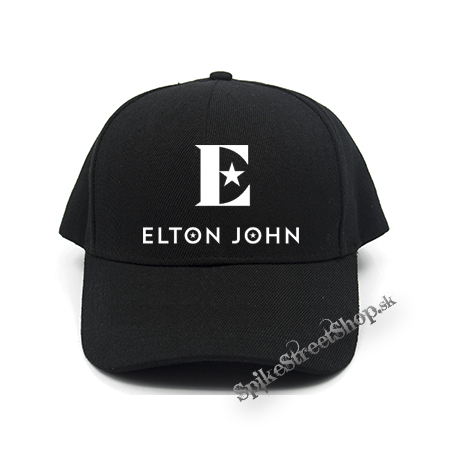 ELTON JOHN - Logo Star - čierna šiltovka (-30%=AKCIA)