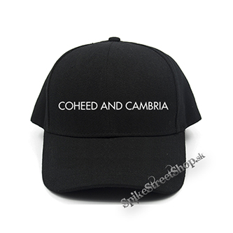 COHEED AND CAMBRIA - Logo - čierna šiltovka (-30%=AKCIA)