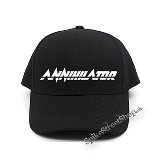 ANNIHILATOR - Logo White - čierna šiltovka (-30%=AKCIA)