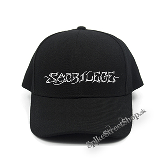 SACRILEGE - Logo - čierna šiltovka (-30%=AKCIA)
