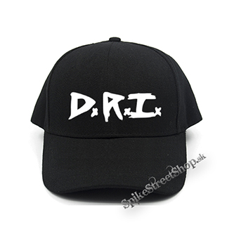 D.R.I. - Logo - čierna šiltovka (-30%=AKCIA)