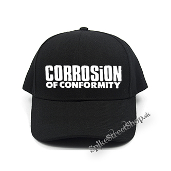 CORROSION OF CONFORMITY - Logo - čierna šiltovka (-30%=AKCIA)