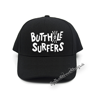 BUTTHOLE SURFERS - Logo - čierna šiltovka (-30%=AKCIA)