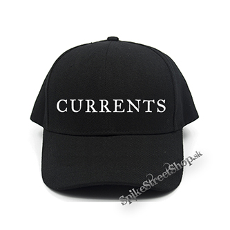 CURRENTS - Logo White - čierna šiltovka (-30%=AKCIA)