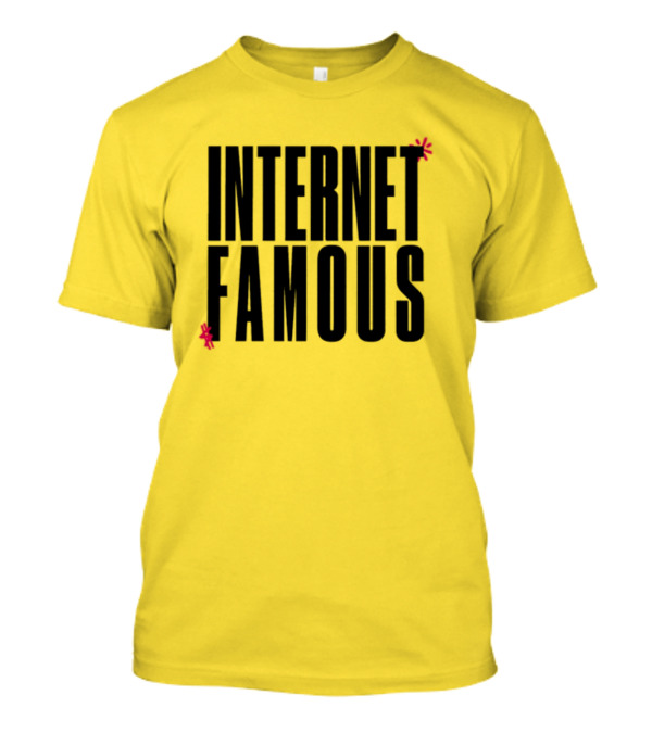 6ARELYHUMAN - Internet Famous - farebné pánske tričko