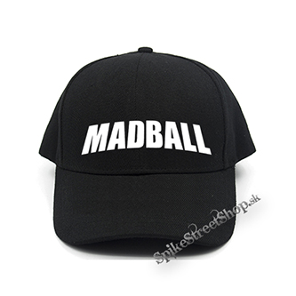 MADBALL - Logo - čierna šiltovka (-30%=AKCIA)