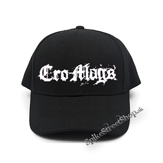 CRO-MAGS - Logo - čierna šiltovka (-30%=AKCIA)
