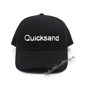 QUICKSAND - Logo - čierna šiltovka (-30%=AKCIA)
