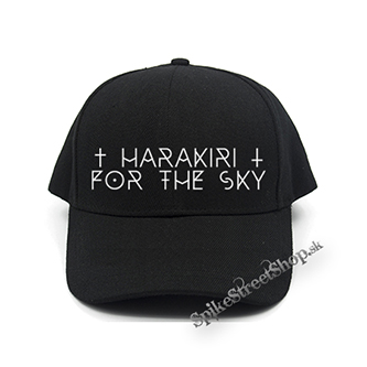 HARAKIRI FOR THE SKY - Logo - čierna šiltovka (-30%=AKCIA)
