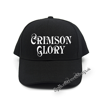 CRIMSON GLORY - Logo - čierna šiltovka (-30%=AKCIA)