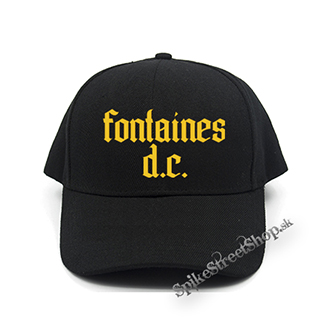 FONTAINES D.C. - Logo Yellow - čierna šiltovka (-30%=AKCIA)