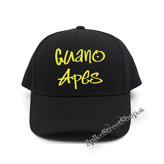 GUANO APES - Logo Yellow - čierna šiltovka (-30%=AKCIA)