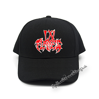 IN FLAMES - Logo Old School - čierna šiltovka (-30%=AKCIA)