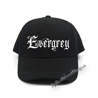 EVERGREY - Logo - čierna šiltovka (-30%=AKCIA)