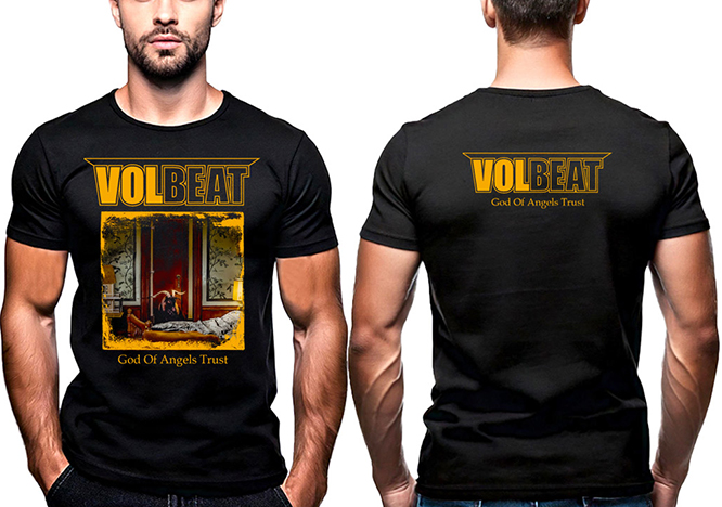VOLBEAT - God Of Angels Trust - čierne detské tričko