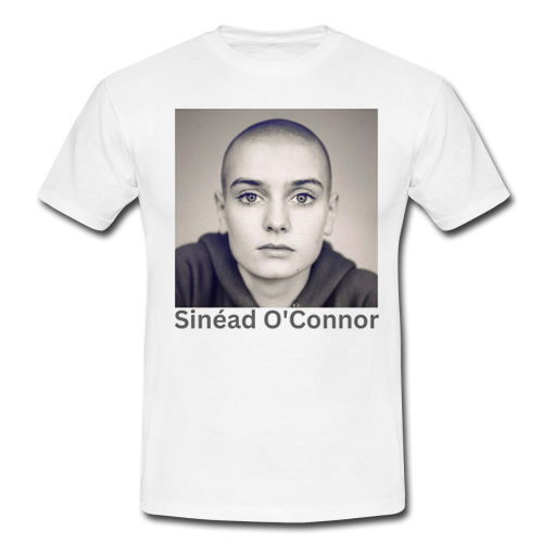SINÉAD O´CONNOR - Portrait - biele pánske tričko