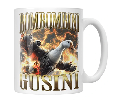 Hrnček BOMBOMBINI GUSINI - Italian Brainrot Meme