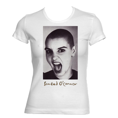 SINÉAD O´CONNOR - Scream Poster - biele dámske tričko