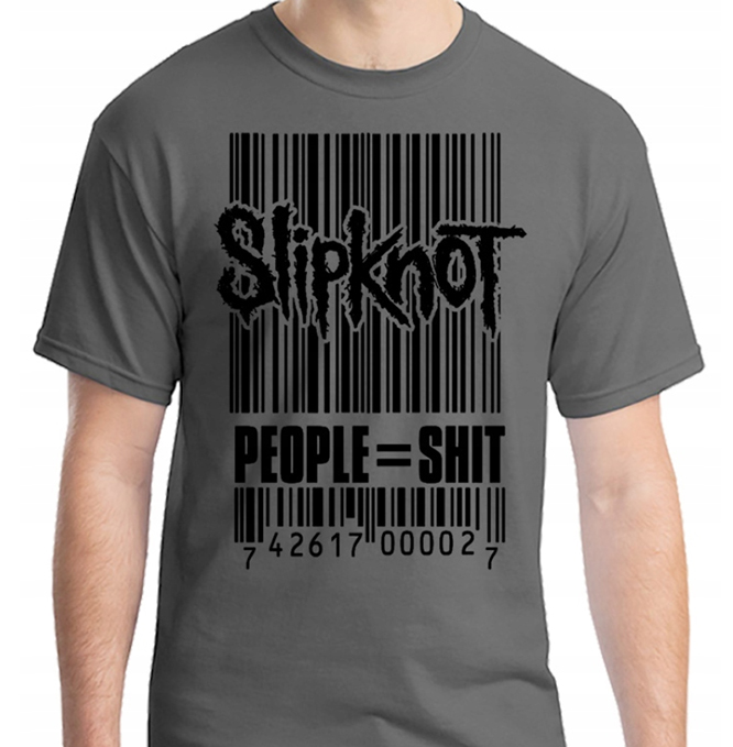 SLIPKNOT - People Shit - šedé pánske tričko