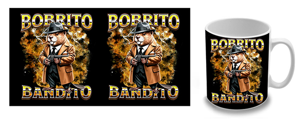 Hrnček BOBRITO BANDITO - Italian Brainrot Meme