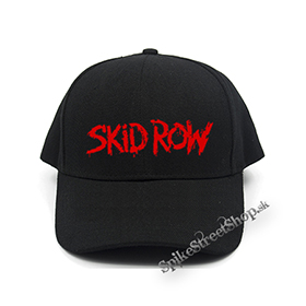 SKID ROW - Logo Red - čierna šiltovka (-30%=AKCIA)