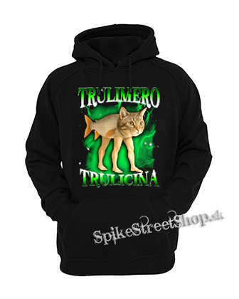 Detská mikina TRULIMERO TRULICINA - Italian Brainrot Meme - čierna