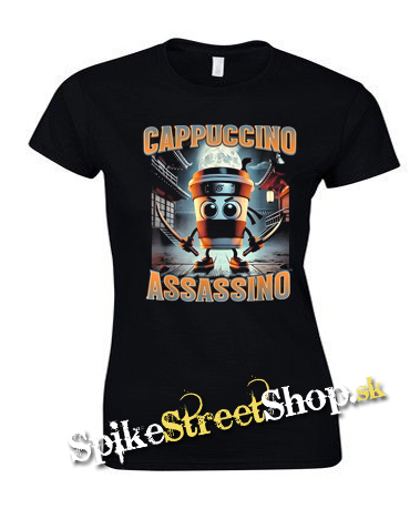 CAPPUCCINO ASSASSINO - Italian Brainrot Meme - dámske tričko