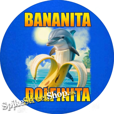 BANANITA DOLFINITA - okrúhla podložka pod pohár