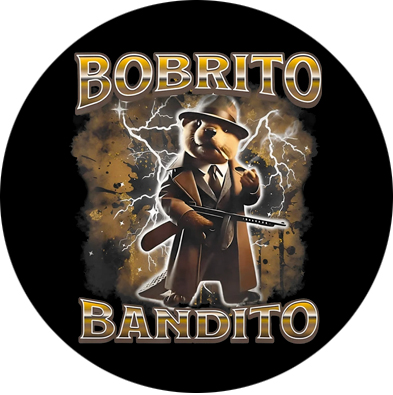 BOBRITO BANDITO - Motive 2 - okrúhla podložka pod pohár