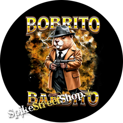BOBRITO BANDITO - okrúhla podložka pod pohár