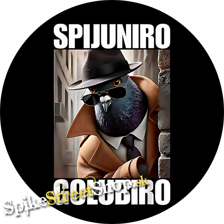 SPIJUNIRO GOLUBIRO - Motive 2 - okrúhla podložka pod pohár