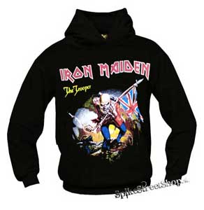 IRON MAIDEN - The Trooper - čierna pánska mikina 