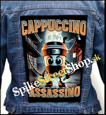 CAPPUCCINO ASSASSINO - chrbtová nášivka