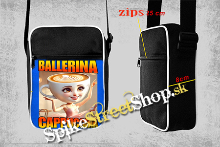 BALLERINA CAPPUCCINA - Blue Motive - retro taška na rameno