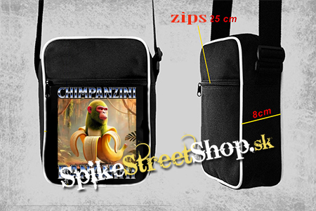 CHIMPANZINI BANANINI - retro taška na rameno