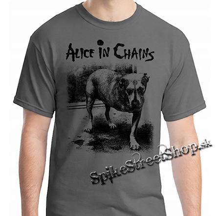ALICE IN CHAINS - Dog - šedé pánske tričko