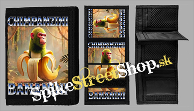 CHIMPANZINI BANANINI - detská peňaženka