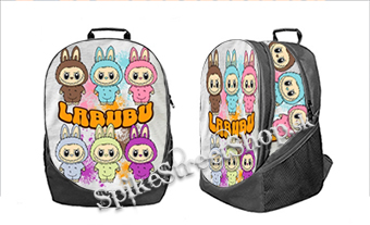 LABUBU - The Monsters Pop Mart Grey - ruksak 3D Big Fullprint